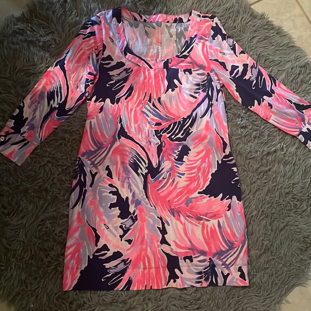 These are dresses one of the is color pink and blue and the other one pink blue